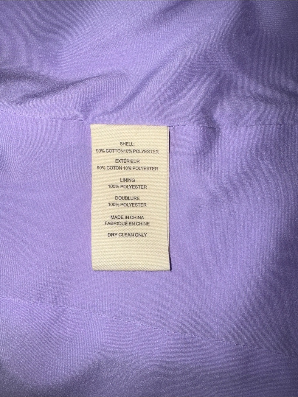 L'AGENCE Lilac Double-Breasted Tweed Blazer - Picture 6 of 8